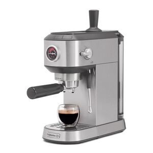 Calphalon Miniatura Espresso Machine With Milk Frother & Pressure Gauge